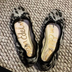 Sam Edelman calf hair flats